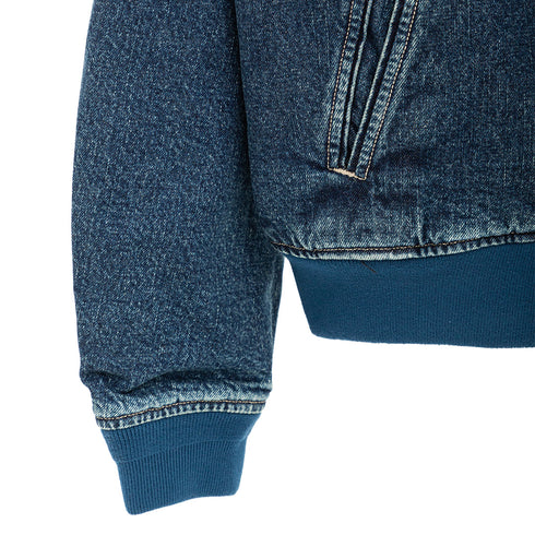 Denim Bomber Jacket